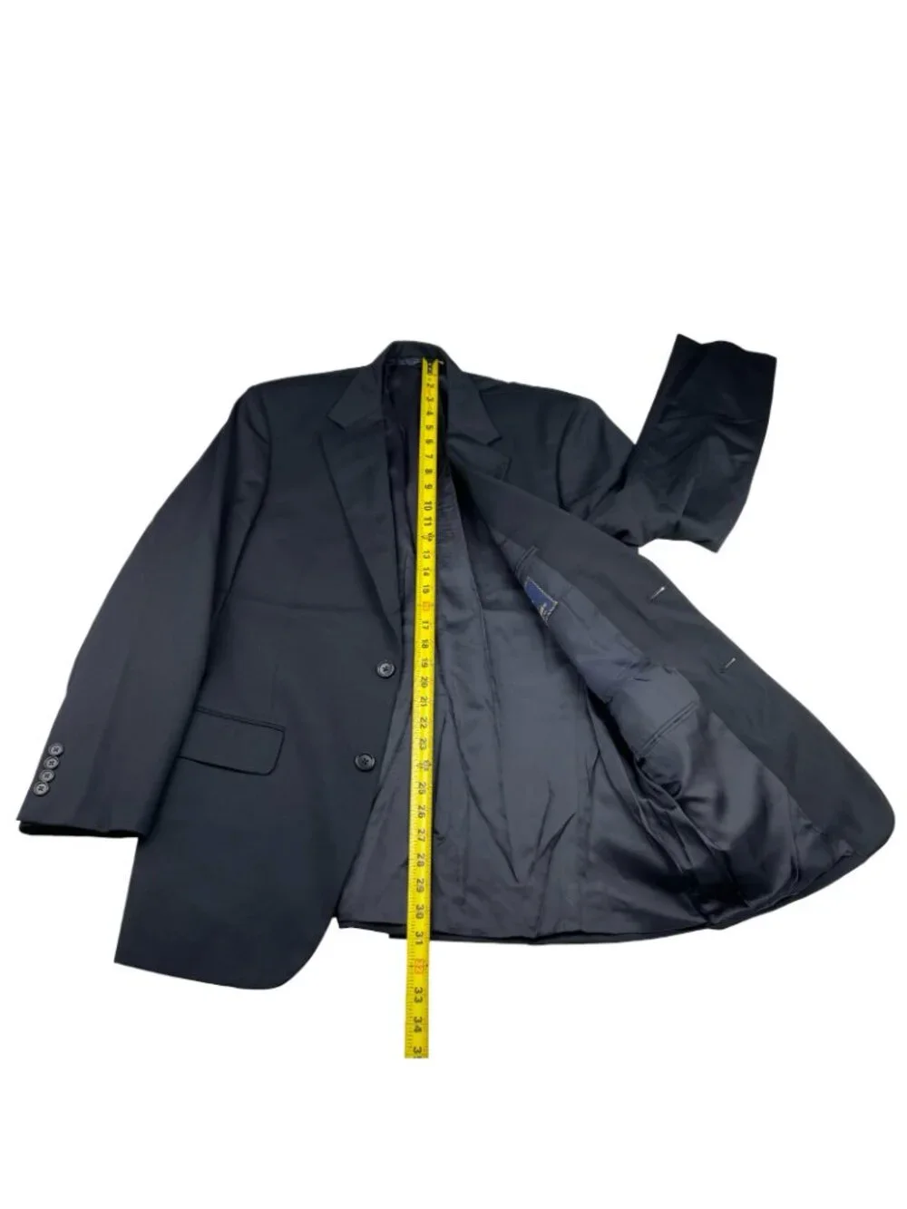 Brooks Brothers Men's 1818 Madison 100% Wool 2-Button Blazer Navy • USA • 40R